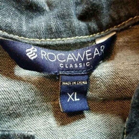 Bundle Mixed Brands Jean Jackets XL Old Navy And Rocawear Outerwear - Picture 9 of 10